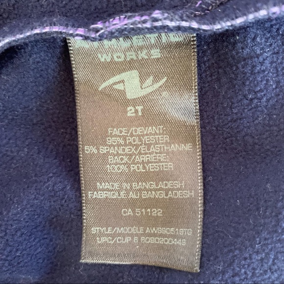 Purple Raincoat for Toddlers - 2T - Picture 5 of 6